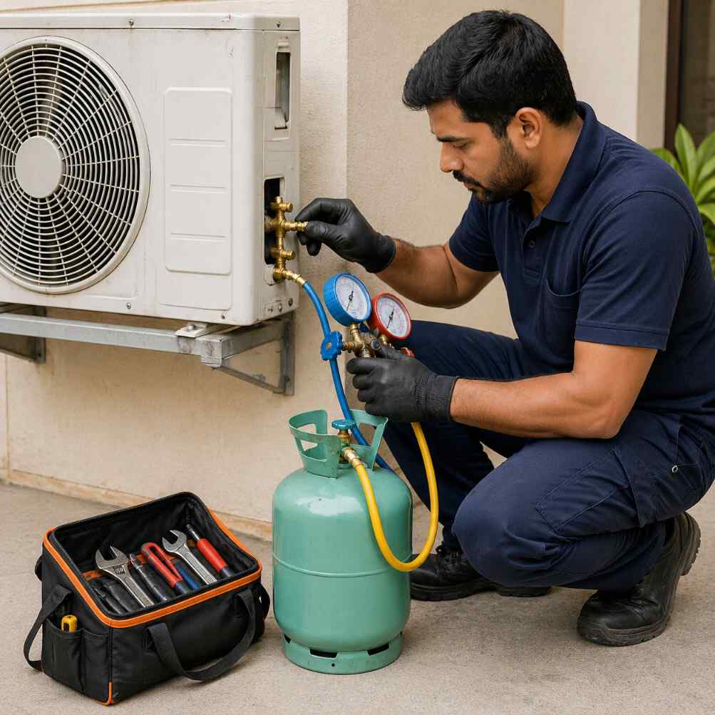 AC Gas Refilling Service
