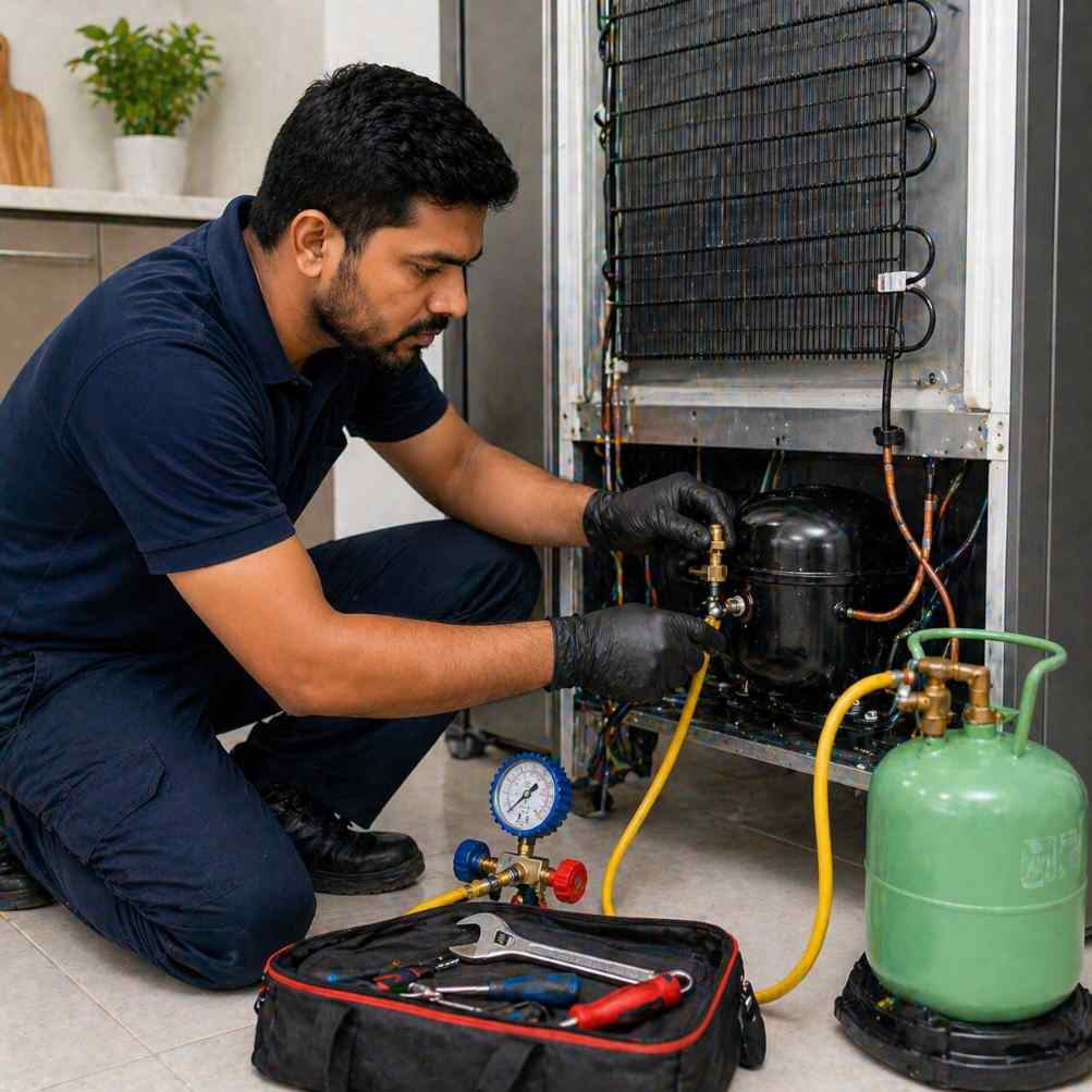 Refrigerator Gas Filling
