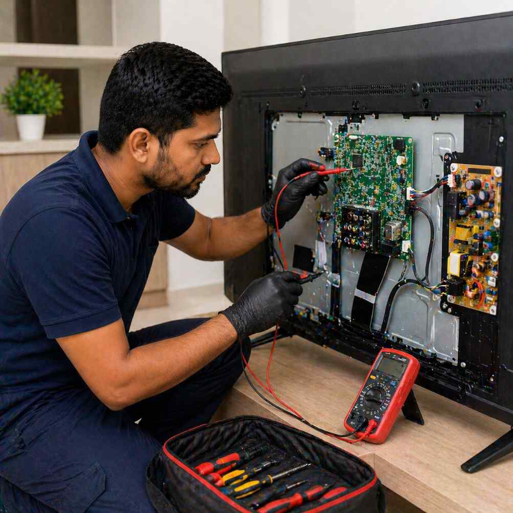 LED TV No Display Repair