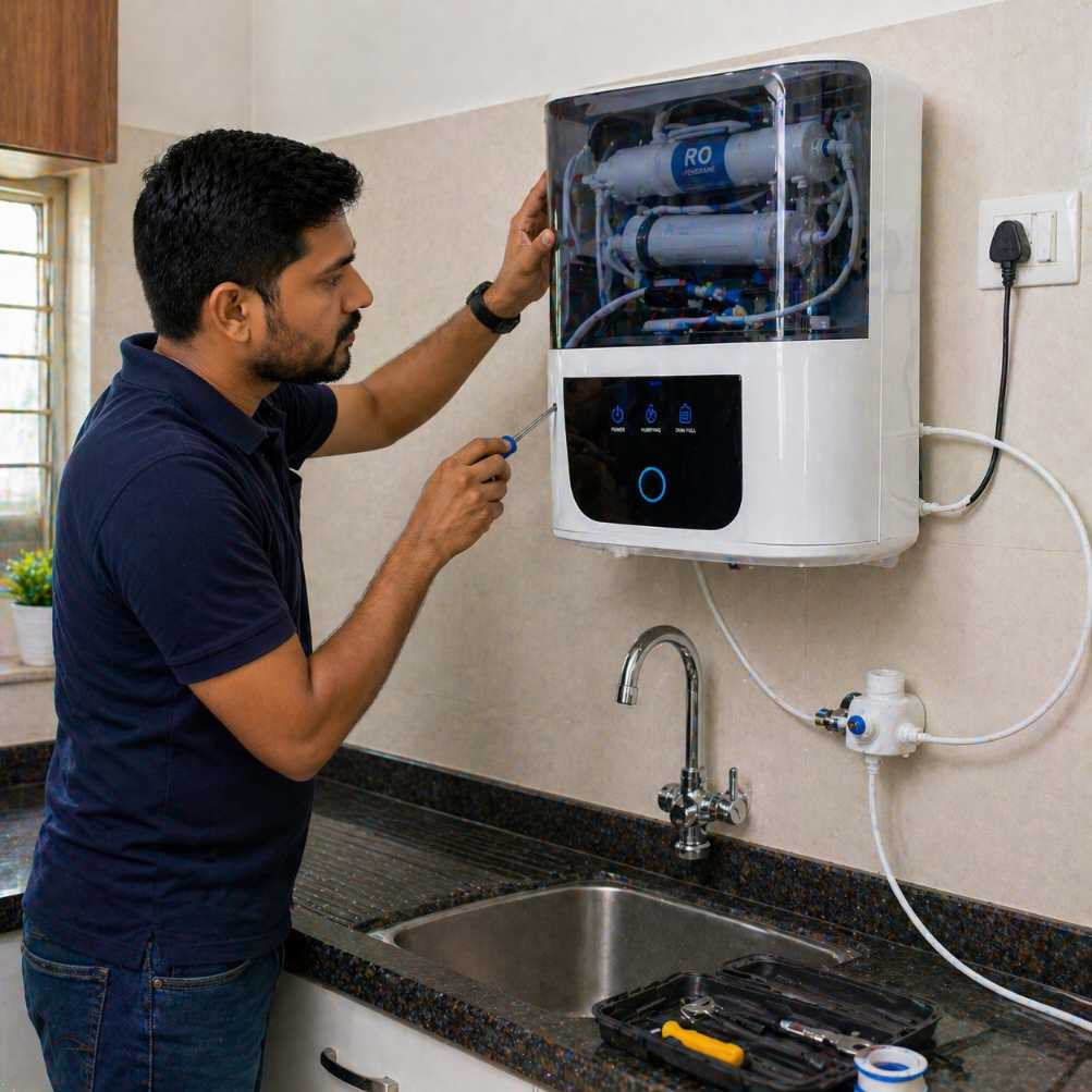 RO Water Purifier Installation