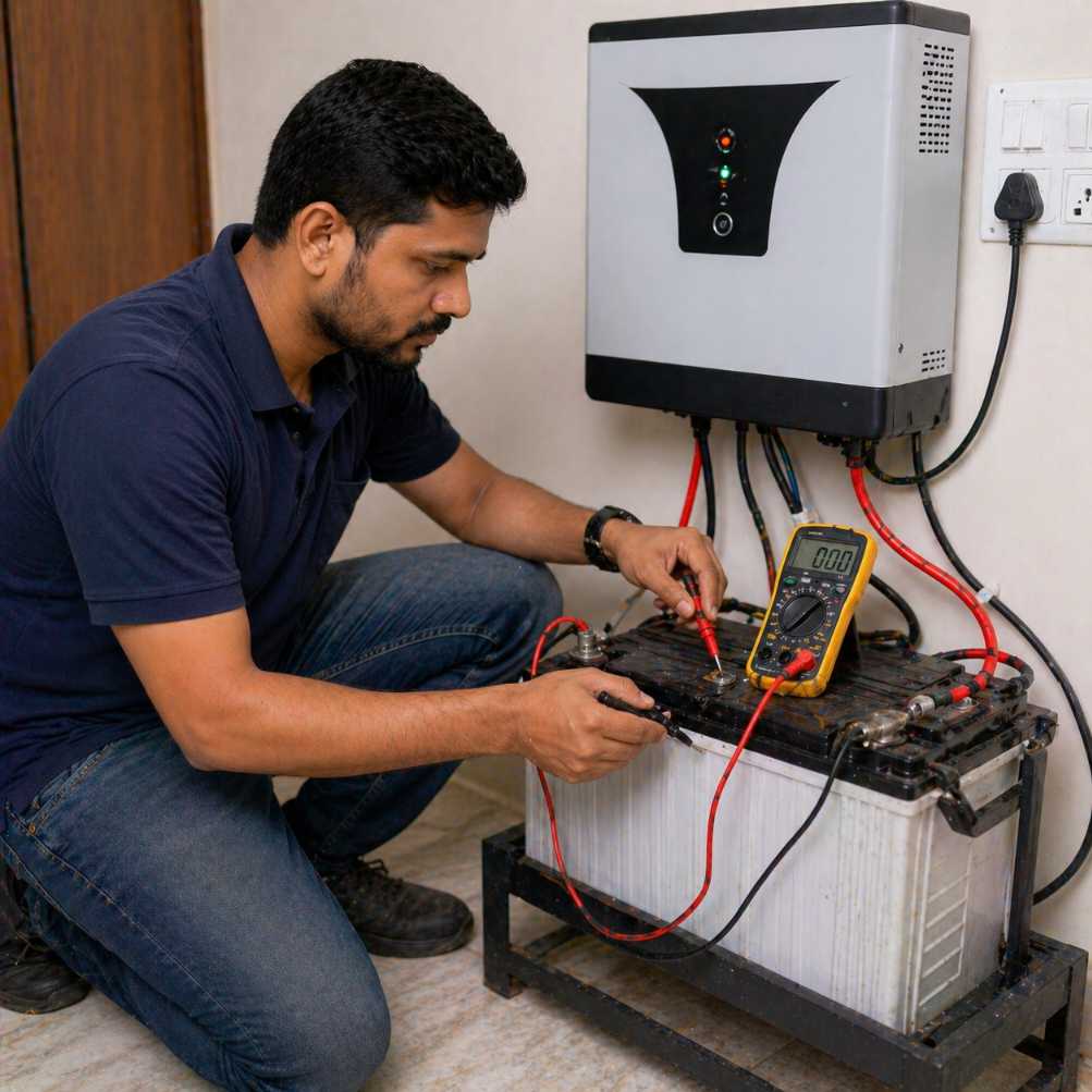 Inverter Battery Not Charging Repair