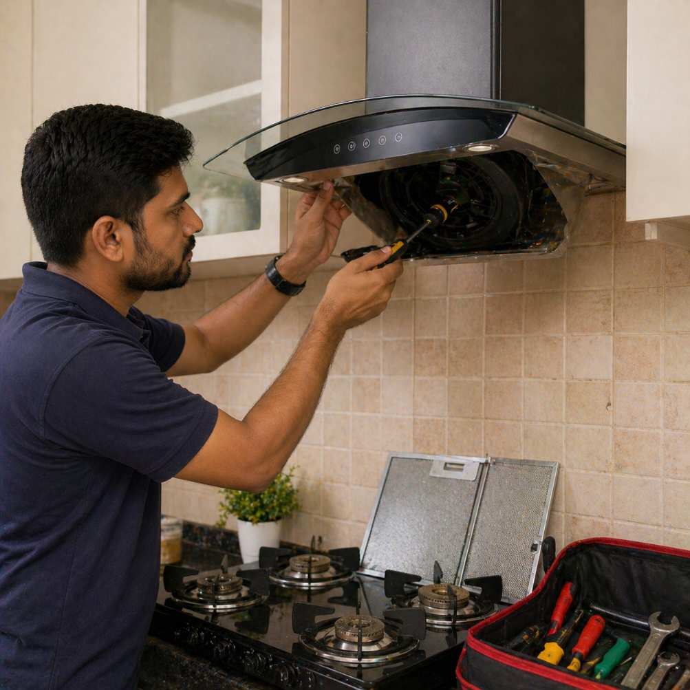 Kitchen Chimney Not Sucking Repair