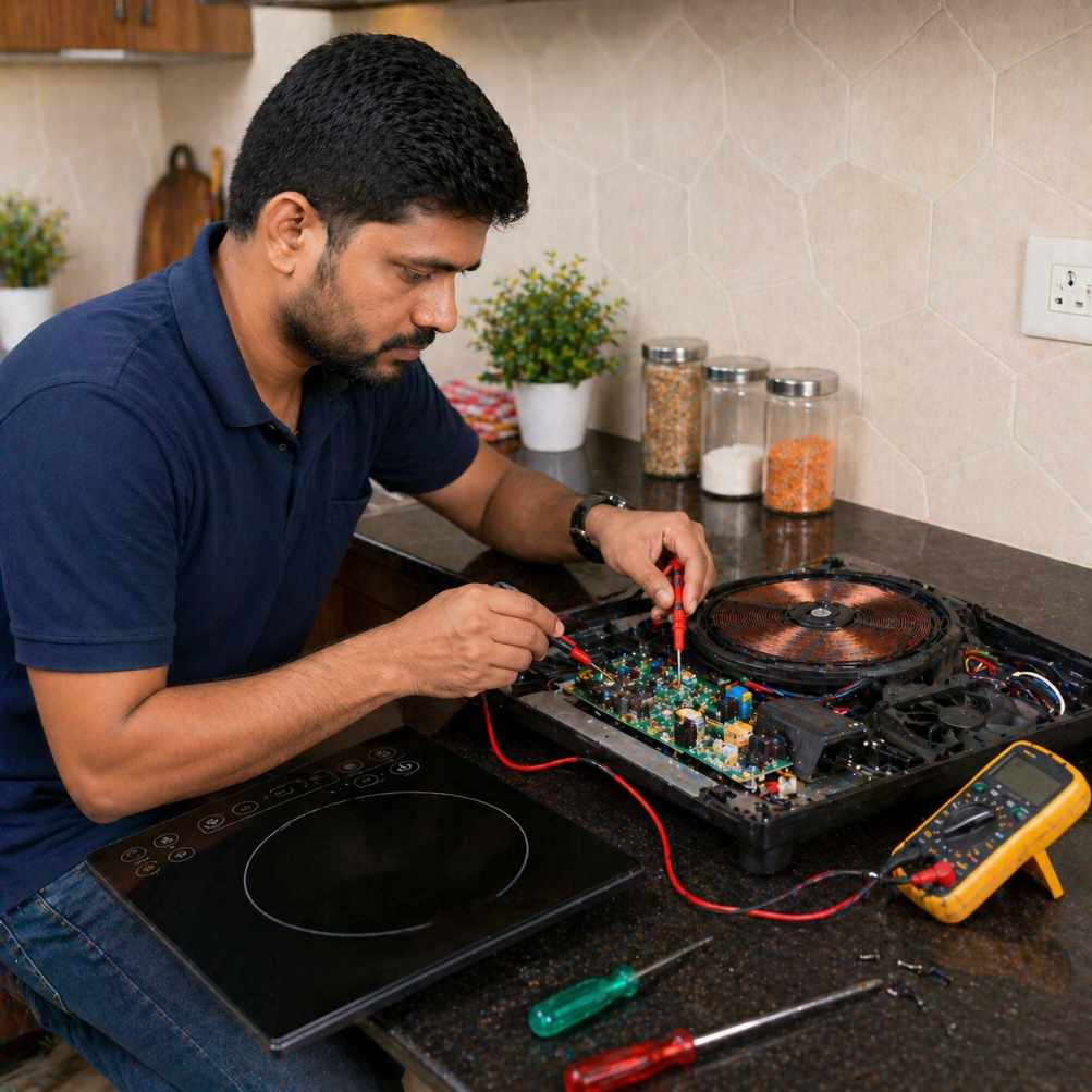 Induction Cooktop Not Heating Repair