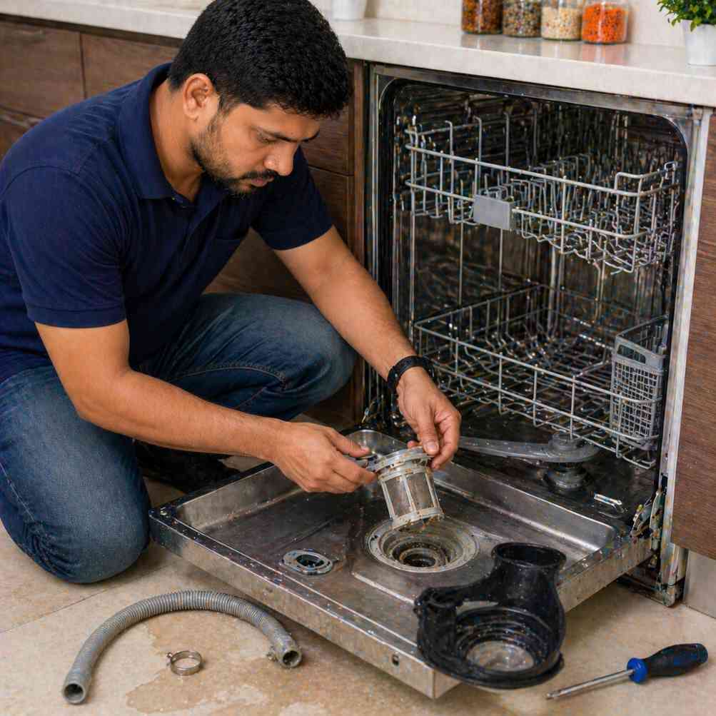 Dishwasher Not Draining Repair