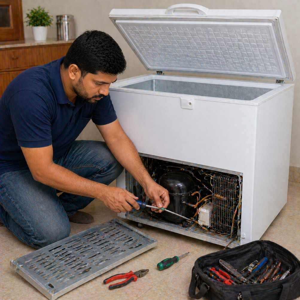 Deep Freezer Not Freezing Repair