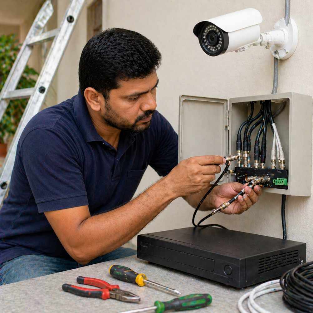 CCTV Camera Not Recording Repair